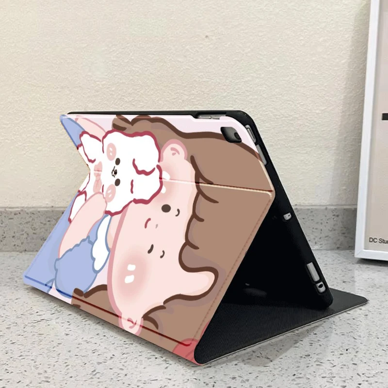 With Pencil Holder Cover for Ipad 10th Generation Case 10.9 Air 5th 4th Gen Mini 6 8.3 Inch Pro 11 2nd 3rd 4th 10.2 9th 8th 7th