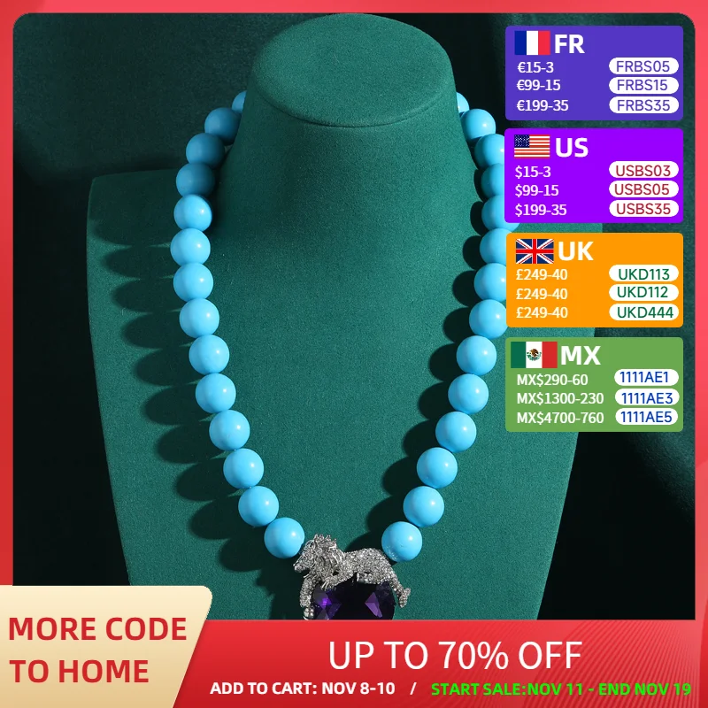 

Ретро ожерелья со стразами, леопардовые европейские винтажные фиолетовые кристаллы, морской синий, натуральный камень, бисер, ювелирные изделия в стиле ар-деко