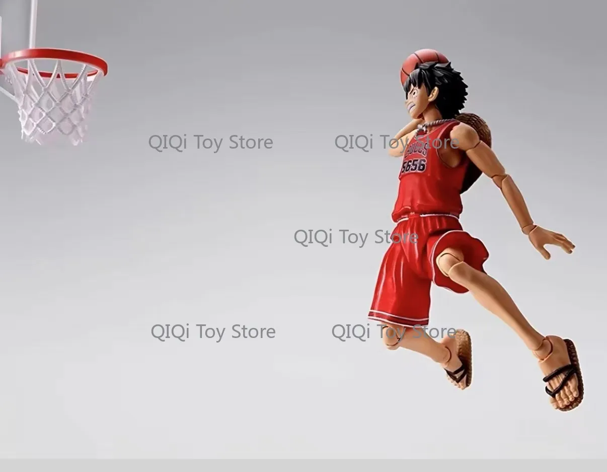 Pre-sale Bandai SHF  NBA Monch D Luffy Bulls Basketball Movable Finished Products - view 2