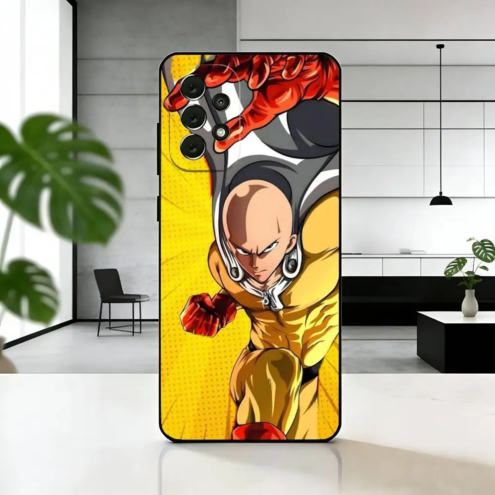 O-One-Punch M-Man  Phone Case For Samsung S25,S24,S21,S22,S23,S30,Ultra,S20,Plus,Fe,Lite,Note,10,Black Cover
