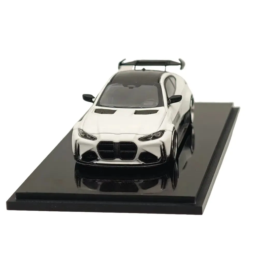 ستريت واريور SW 1/64 لـ G82 Sports Black Diecast نماذج سيارة مصغرة محدودة مجموعة لعبة نماذج السيارات #5