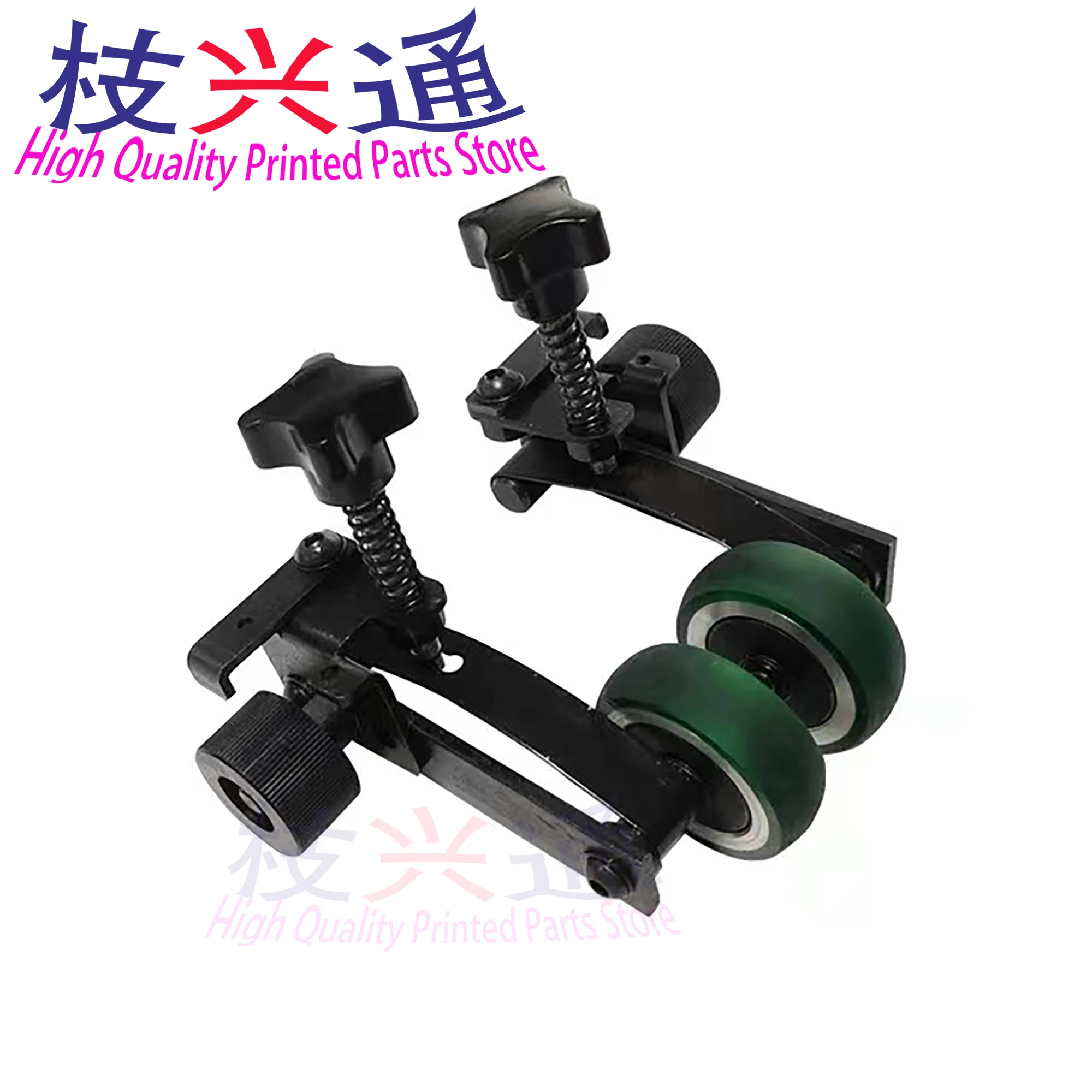 1 set KBA105 Paper Pressing Wheel Assembly Paper Feeding Rubber Wheel Printing Machine Spare Parts Rubber Wheel Assembly