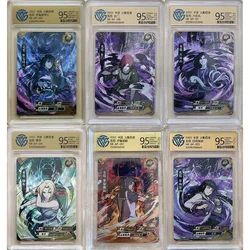 Genuine Naruto Cards Rare BP Cards 9.5 Graded Card Rating Card Uchiha Obito Tsunade Hyuga Hinata Uchiha Itachi Collectible Cards