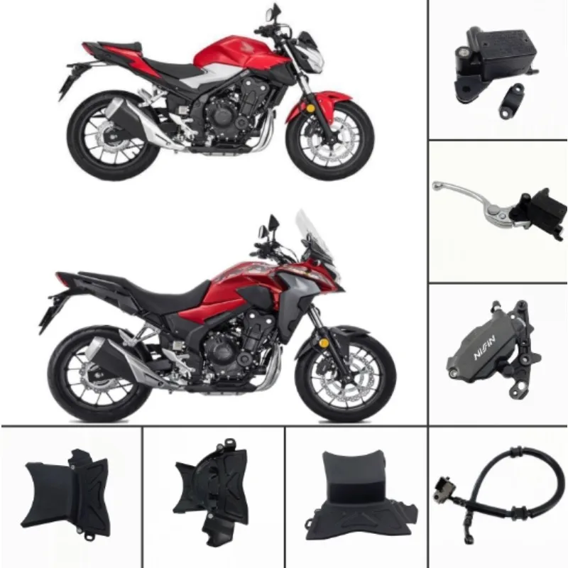 

Motorcycle Accessories for CB400X/CB400F/CM300 Brake Caliper CBR400R Upper Pump Horn Pull Rod Oil Pipe Sprocket Cover