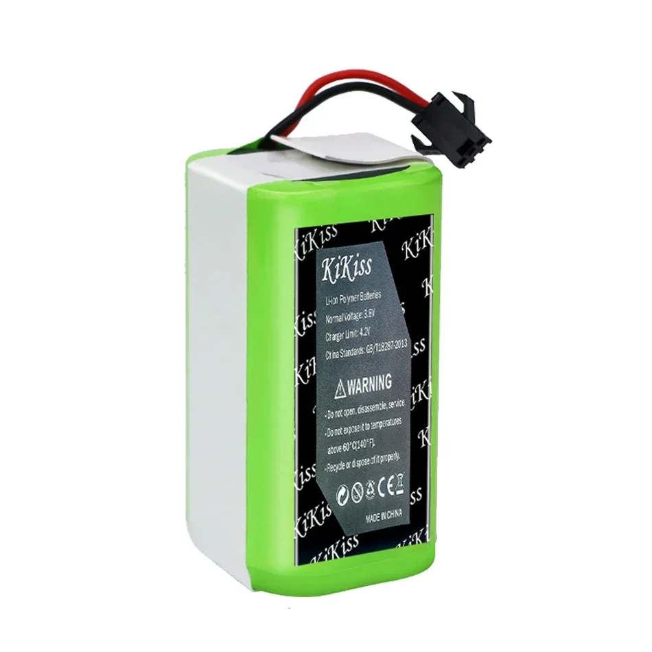 

KiKiss N 79 3950mAh Li-ion Battery for Conga 990 1090 Tesvor X500 Ecovacs Deebot N79 N79S DN622 Eufy RoboVac 11 11S RoboVac 30