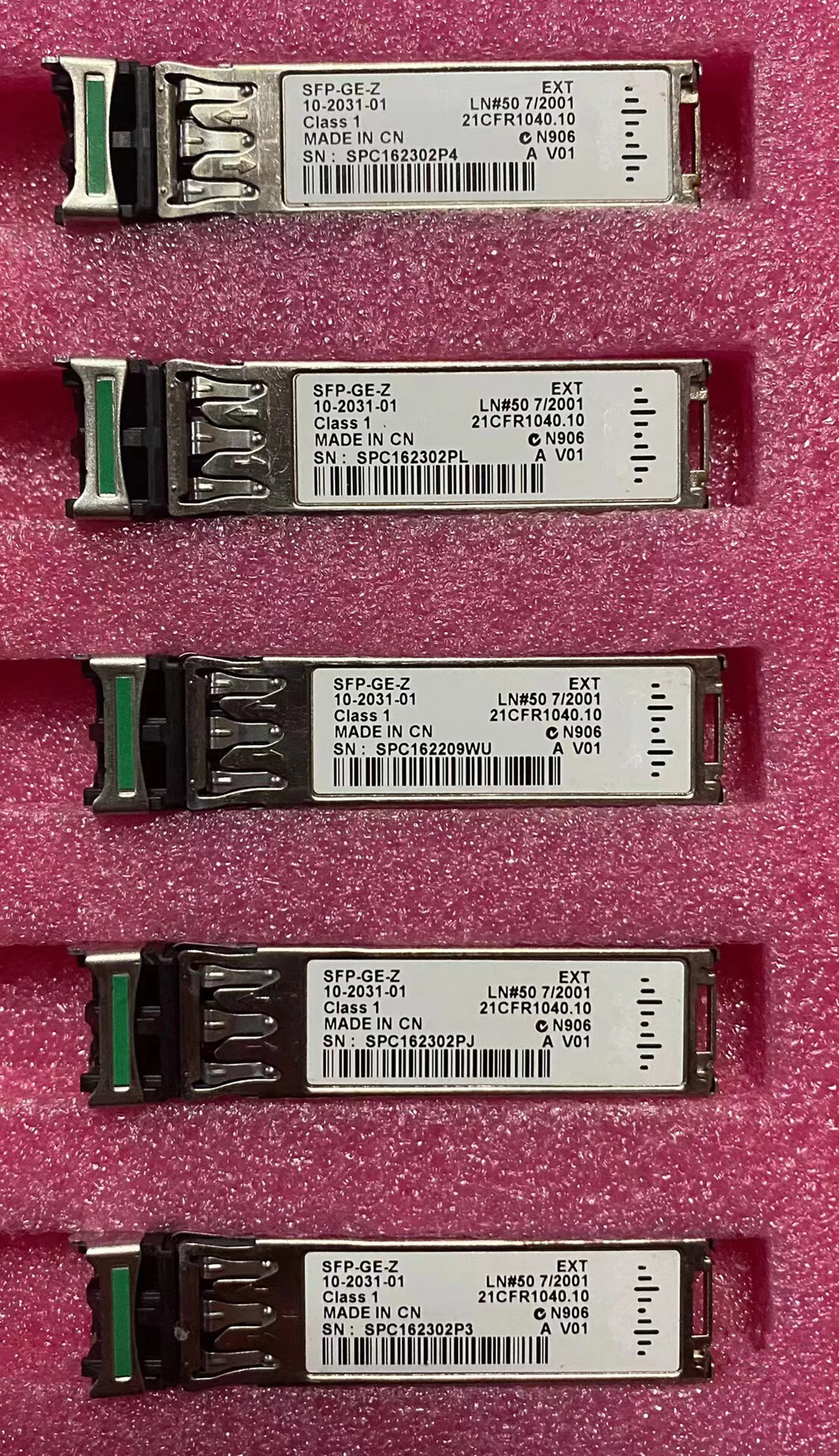 

SFP-GE-Z SFP 1.25G 80KM Волоконно-оптический модуль CIS-CO 80KM Трансивер