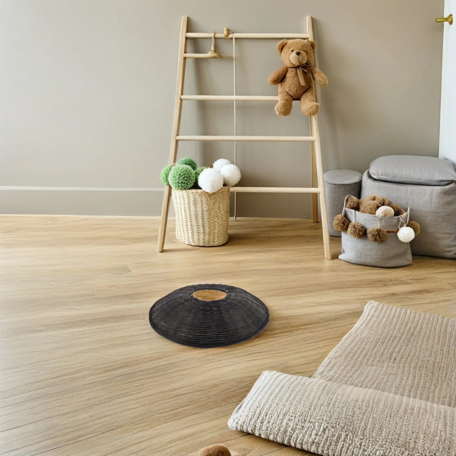 

Samurai Ninja Hat 36Cm Bamboo Handwoven Asian Cosplay Sun Cap For Men Women Japanese Fishing Farmer Costume Party