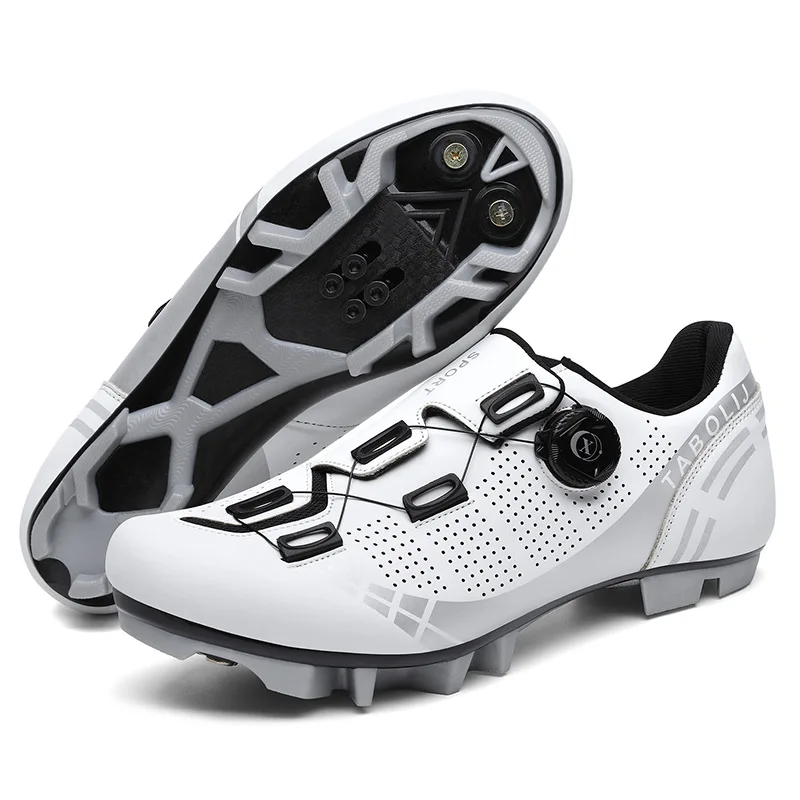 

Cycling Shoes Road Bike Men Racing Contest Self-Locking Speed Bicycle Sneakers Women Spd Cleats Cycling Footwear