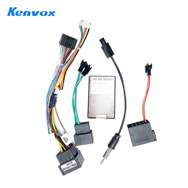 

android Car radio Canbus Box Decoder For Mercedes-Benz W209(02-06)/W203(01-04) 16 pin Wiring Harness Plug Power Cable