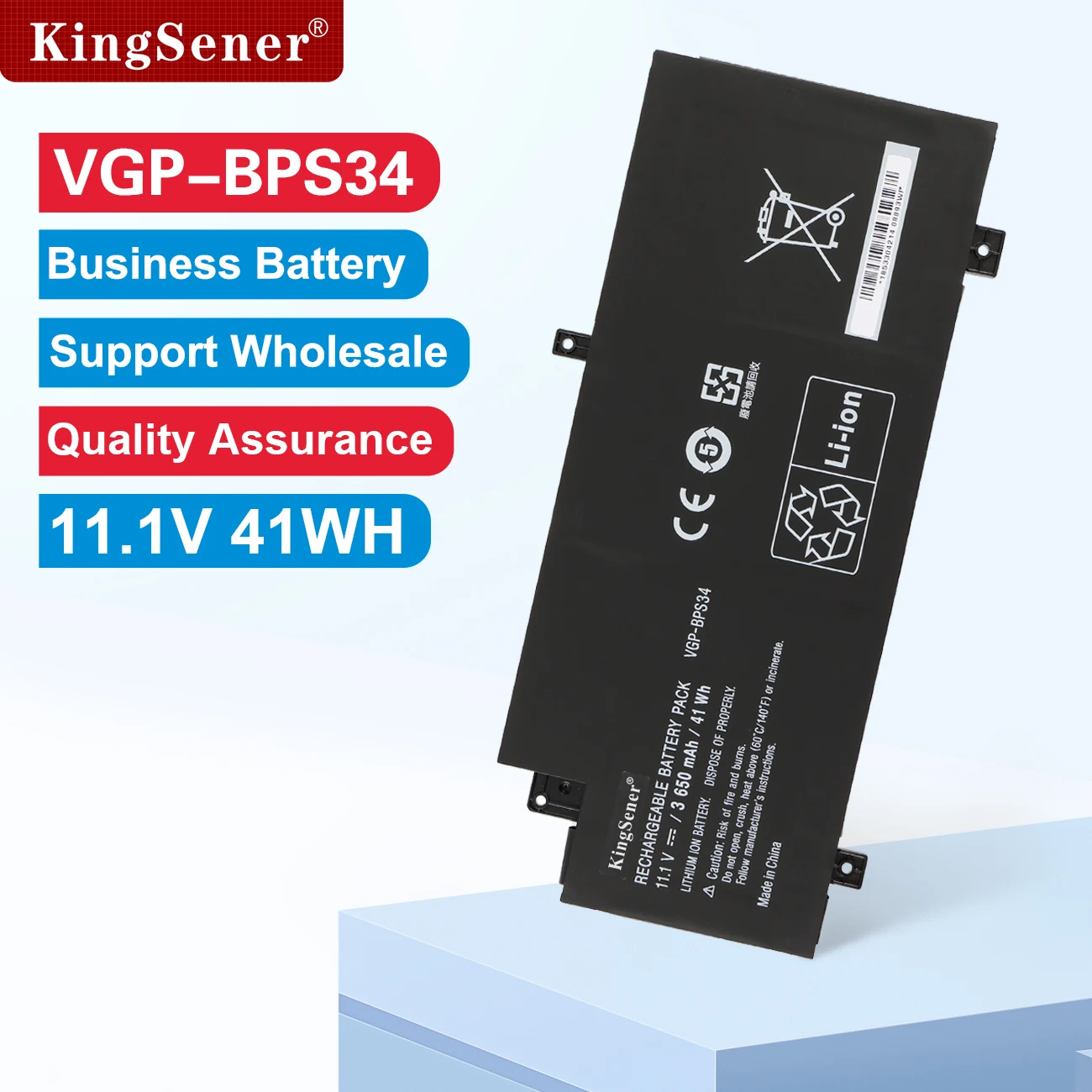 KingSener VGP-BPS34 Battery For SONY Vaio Fit 15 SVF15A SVF14A Series SVF15A1ACXB SVF15A1AC XS SVF14A SVF14AC1QU