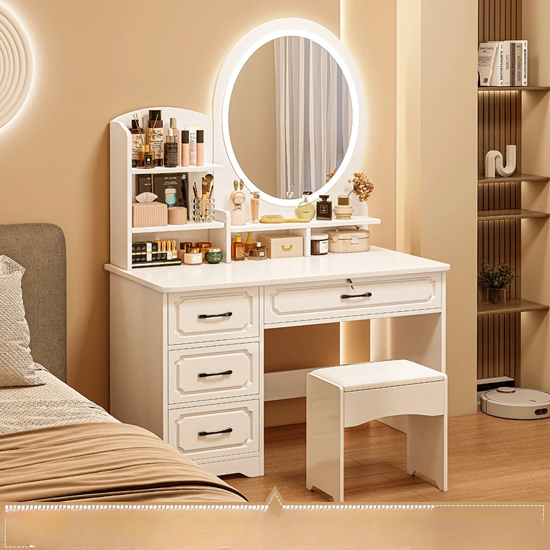 

Dresser: Bedroom: Modern and simple, European-style master bedroom dressing table, small dressing table, dressing table, storage