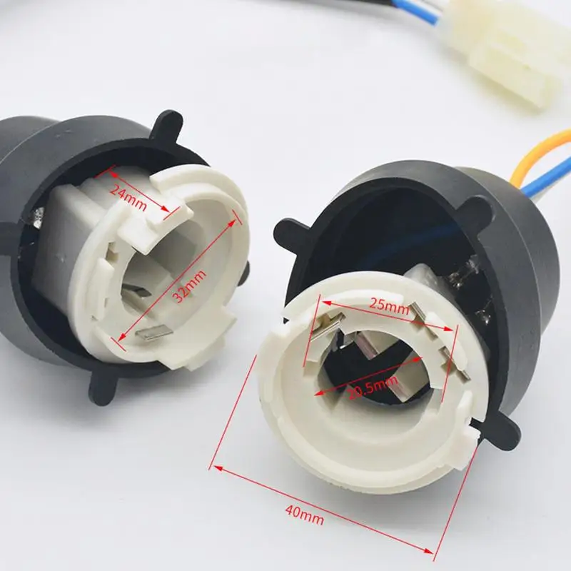 Multi-Purpose Lamp Socket Car Auto Turn Signal Light Lamp Bulb Indicator Bulb Holder Socket Base Socket Connector For Electric