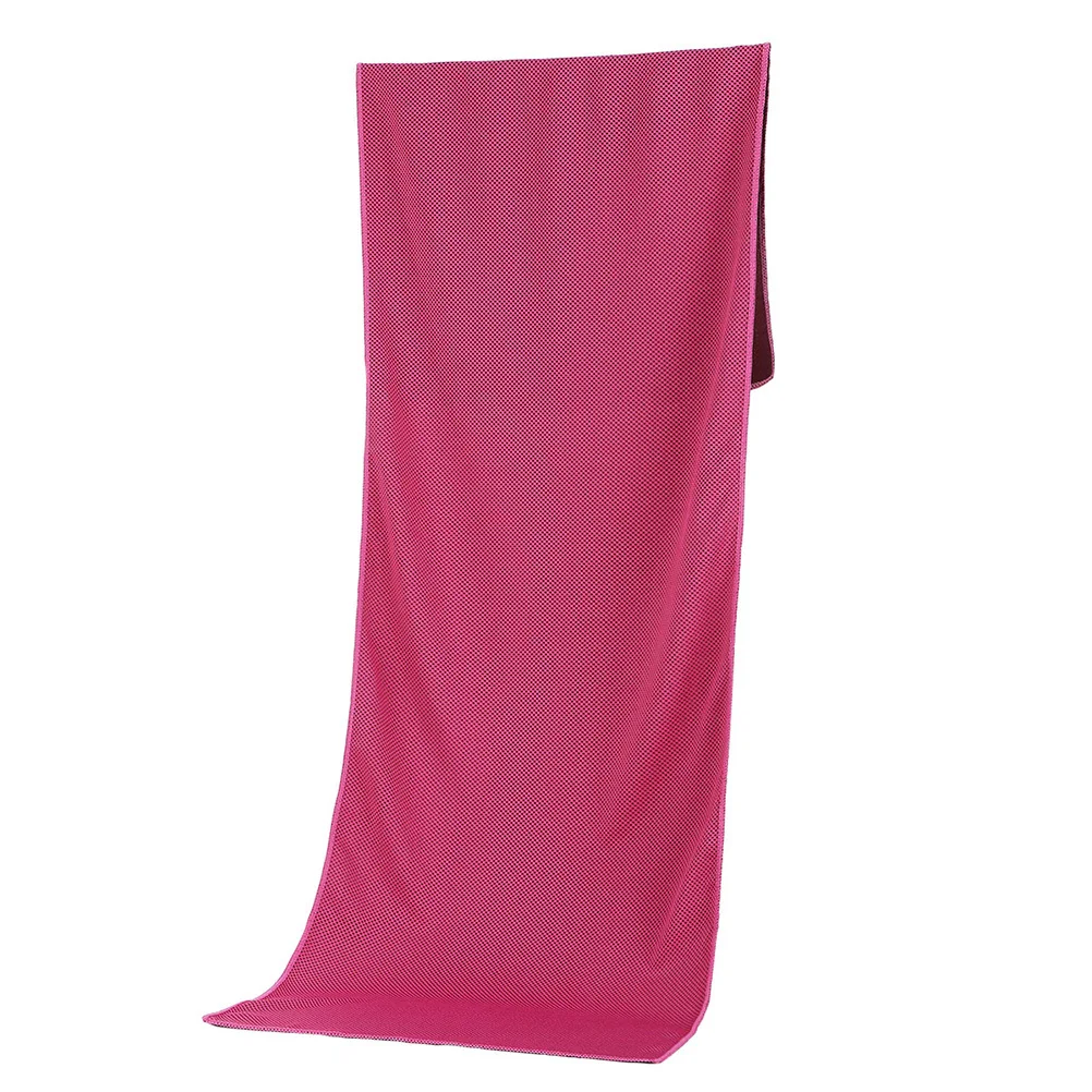 

3Pcs Sports Cooling Quick Dry Towel Microfiber Fiber for Yoga Running Gym Camping 30x100cm Red Green