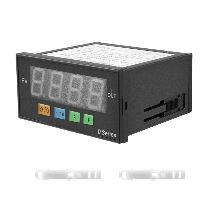ABYC mypin جهاز قياس الاستشعار الرقمي متعدد الوظائف شاشة LED ذكية 0-75Mv/4-20Ma/0-10V المدخلات
