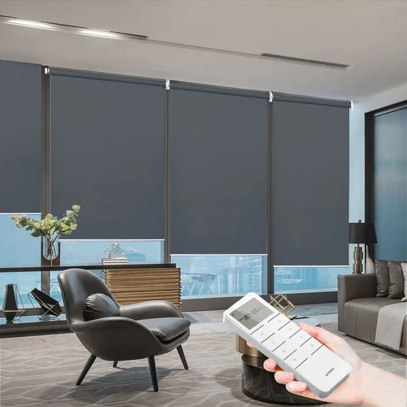 Pet-Safe Cordless Roller Blinds, Damage-Free Install Blackout Thermal Window Treatments