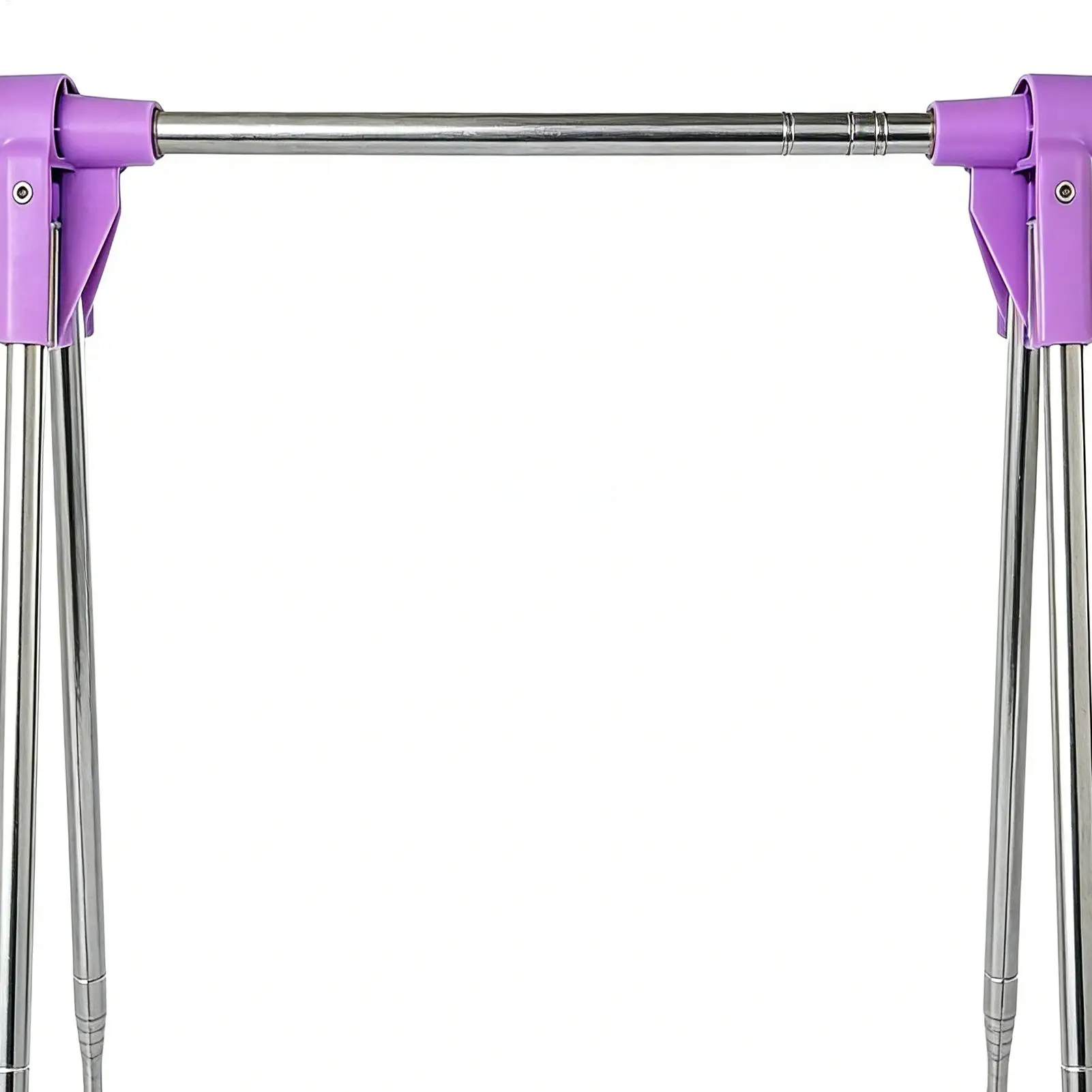Foldable Clothes Drying Rack Stainless Steel Telescopic Garment Hanger Clothing Drying Rack For Balcony Travel Camping Bathroom view 4
