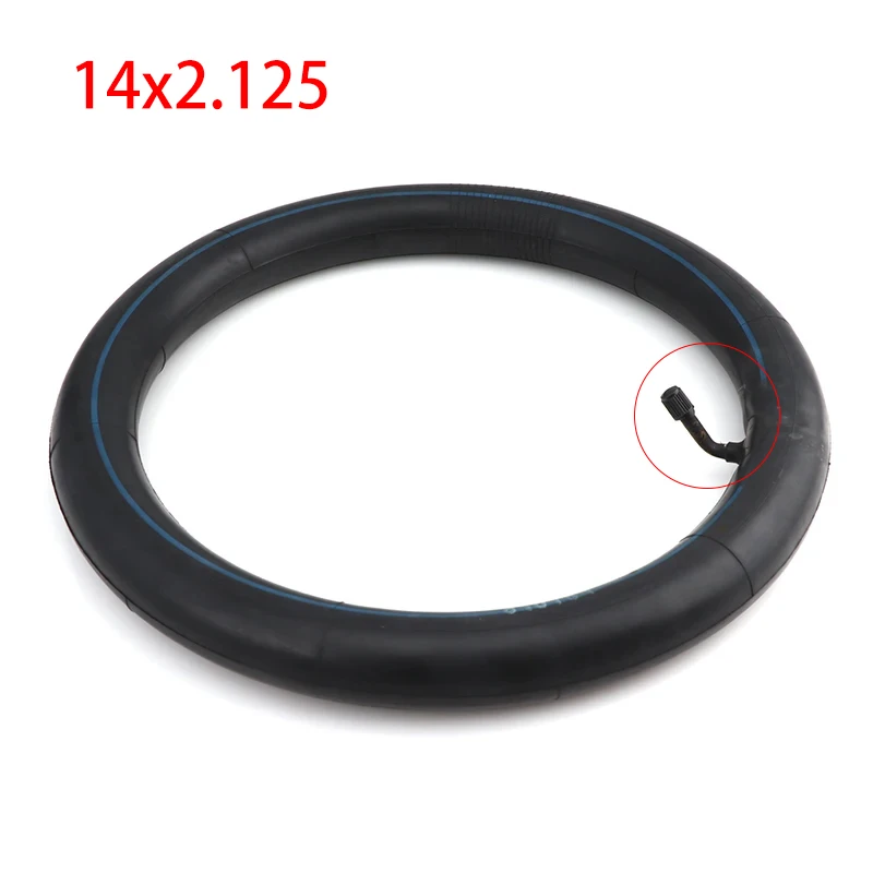 1 piece bicycle inner tube 14x2.125 rubber spare tire for electric scooter bicycle unicycle accessories