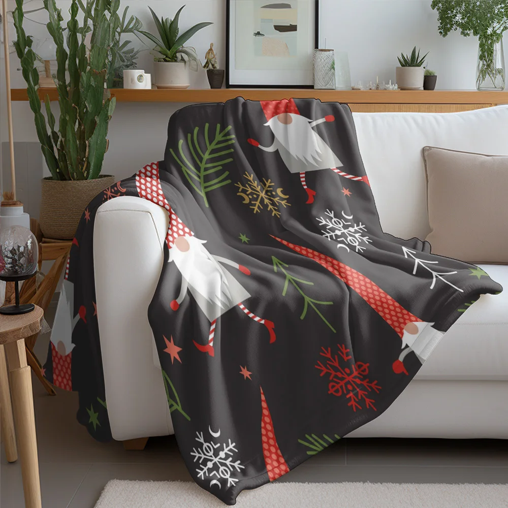 TU Cozy Throw Blanket Soft Warm Plush Shaggy Blanket Home Decor Bedding Living Room Bedroom Dorm Travel Gift