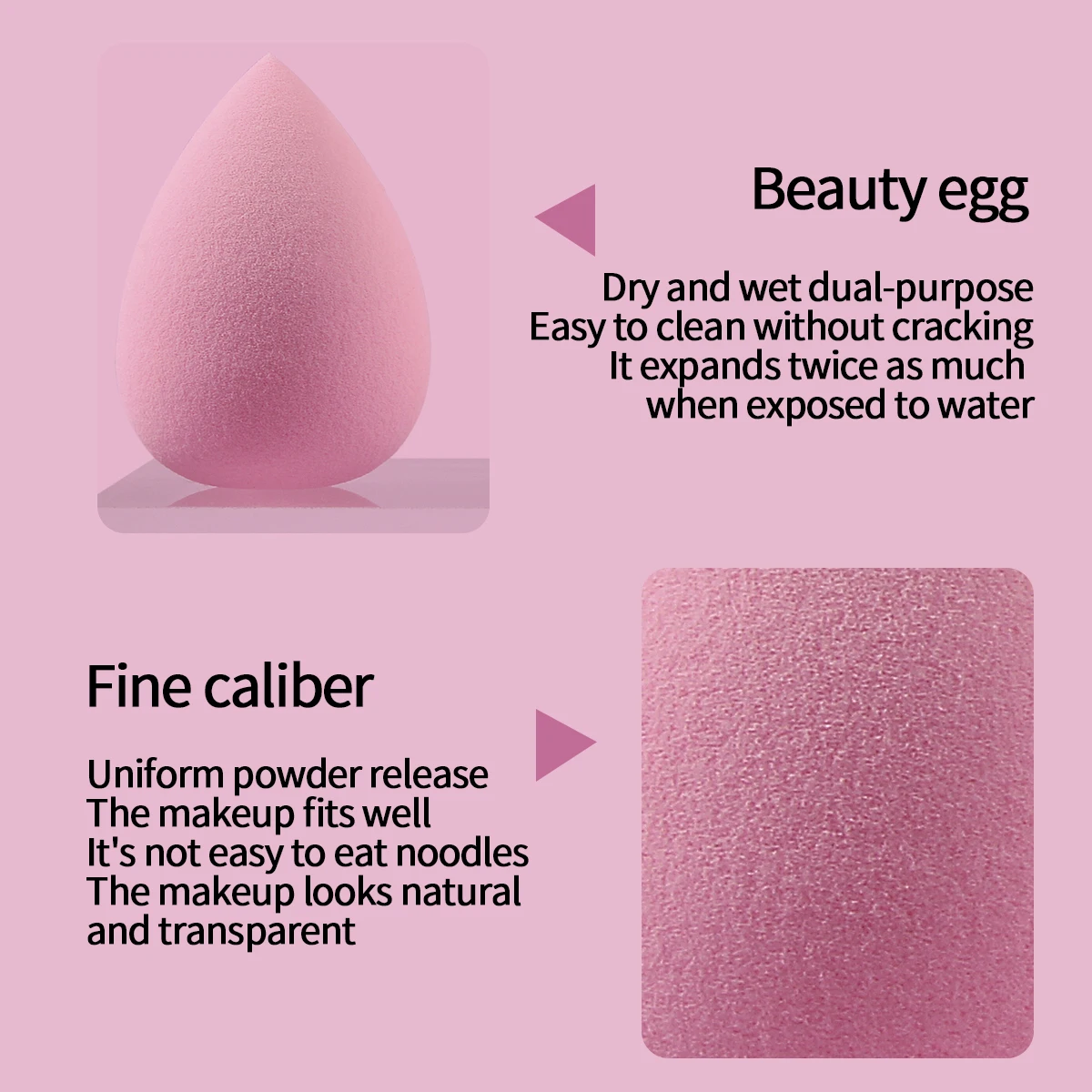 Zestaw gąbek do makijażu, super tanie, duże, miękkie, bez przyczepienia pudru, przenośne narzędzie do makijażu, 100/50/30/25/20/12 sztuk