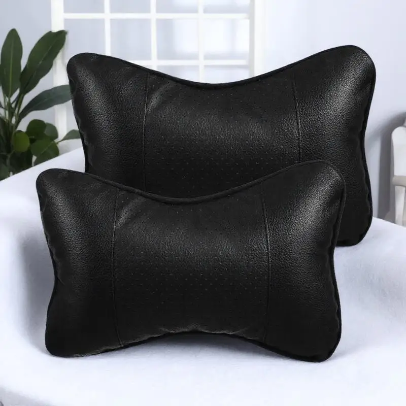 2Pcs Travel Neck Pillow for Car Driving Auto Seat Headrest Support Cushion Neck Pain Prevention Posture Improvement Comfort