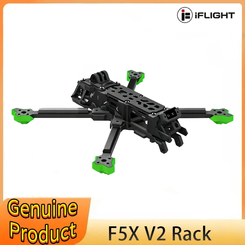 

IFlight Nazgul Evoque F5 V2 FPV Frame Kit 5inch F5D / F5X HD / Analog（Squashed-X / DeadCat）with 6mm Arm for RC Racing Drone