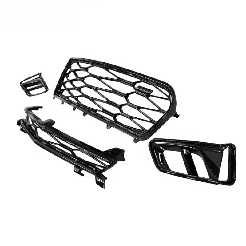 Upgrade Plastic Front Bumper Assemb Auto Spare Part Car Body Kit 2016-2018 Mods