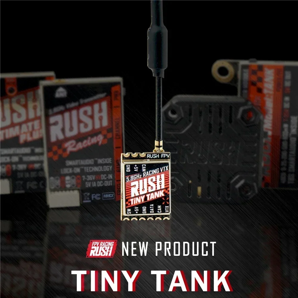 

RUSHFPV TinyTANK TANK TINY VTX 5.8G 350mW FPV Micro VTX for FPV Drones