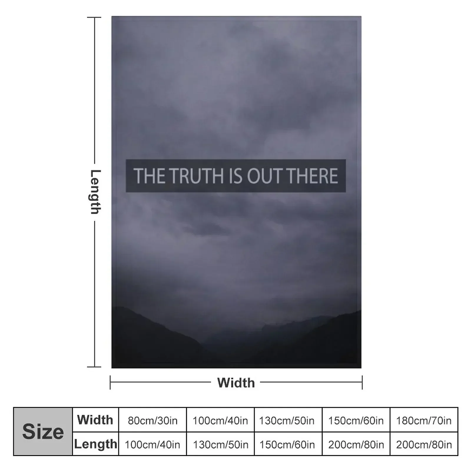 The Truth Is Out There Throw Blanket for sofa Summer valentine gift ideas Soft Beds Blankets