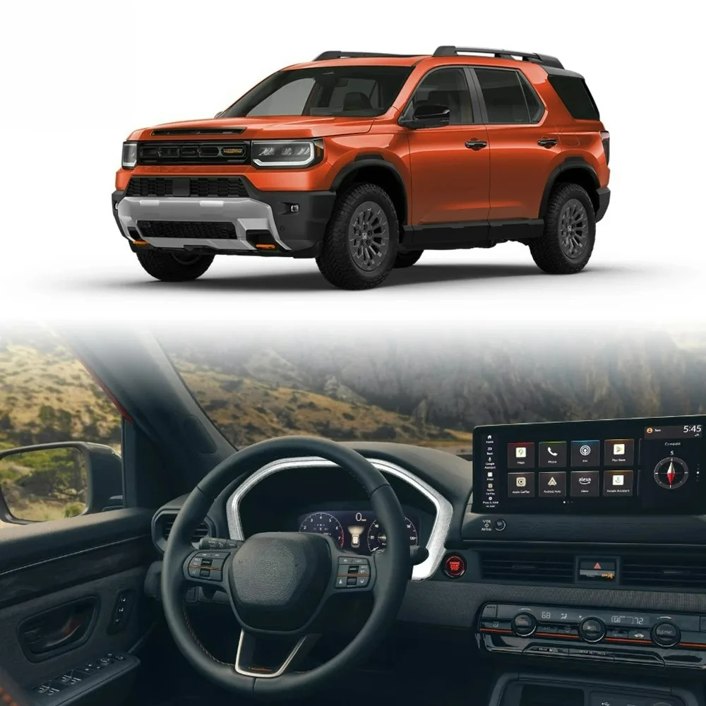 

For Honda passport 2025 2026 ABS Plastic Car Instrument Panel Cover Trim Decoration Frame Auto Interior Accessories