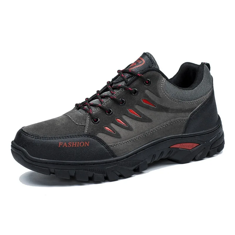 Zapatos de senderismo informales para hombre, a la moda Zapatillas de deporte, zapatos de trabajo de Montañismo al aire libre, zapatos antideslizantes de escalada, talla 39-45