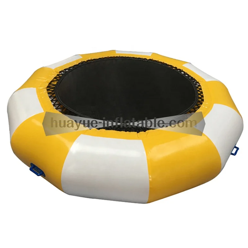 Floating Water Jumping Toys Inflatable Trampoline Bouncer Platform Inflatable Bouncers Trampoline