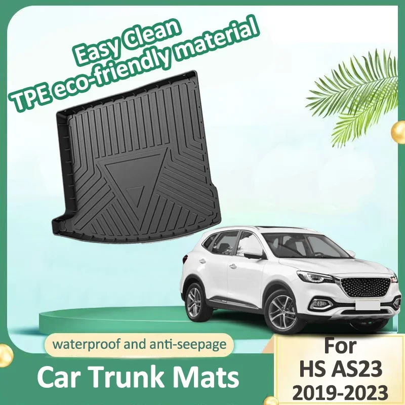 

Car Trunk Mat For MG HS 2022 Accessories EHS AS23 2019-2023 Rear Storage Box Pad Cargo Liner Protective Mats Cars Accessories