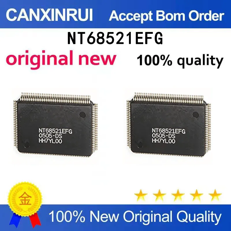 

(5-100 pieces)New original NT68521EFG QFP spot chip IC