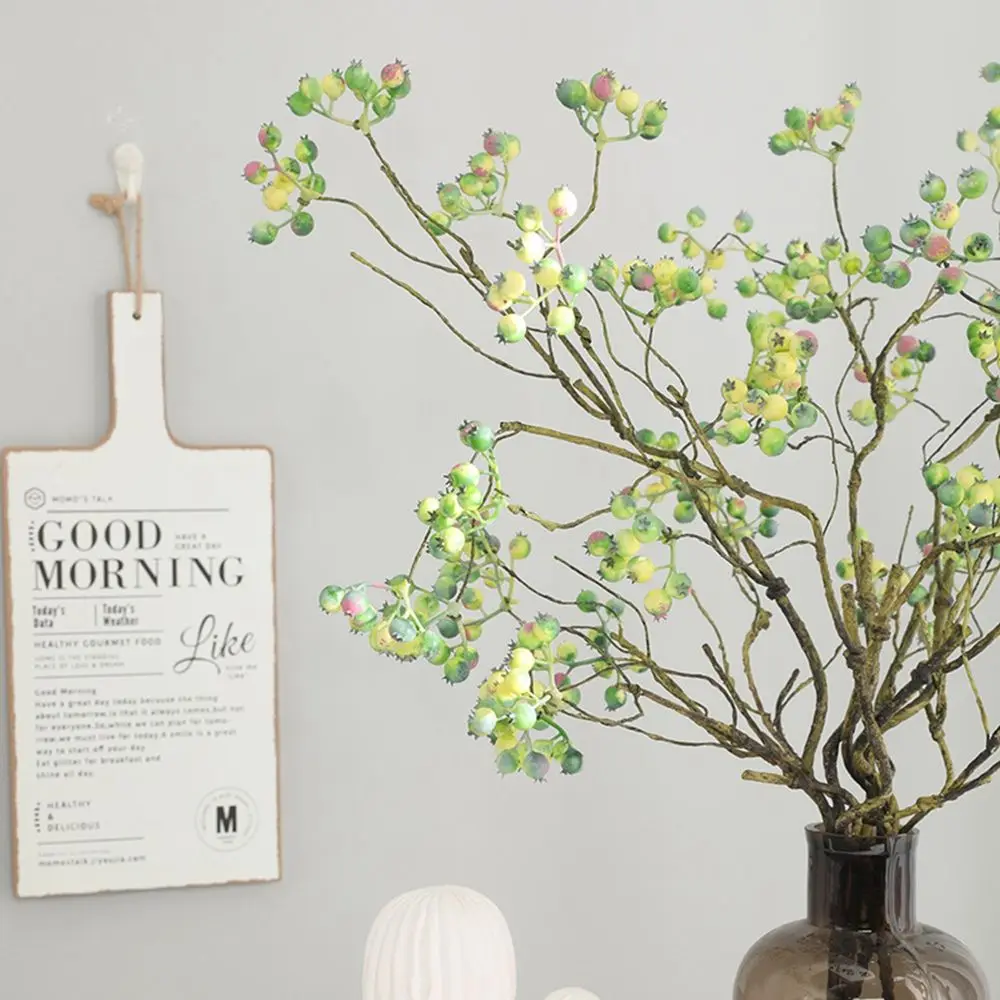

Simulation Wedding Decoration Home Office Party Decorations Artificial Blueberry Branches Home Decorations Artificial Plants