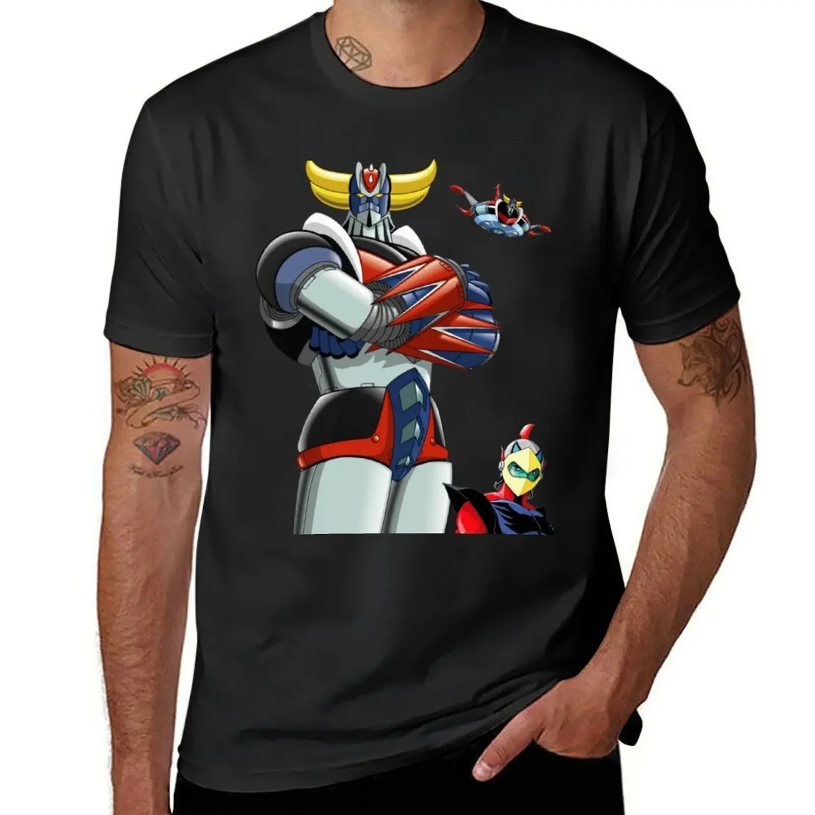 Goldorak - UFO Robot T-Shirt customs quick drying clothes for men