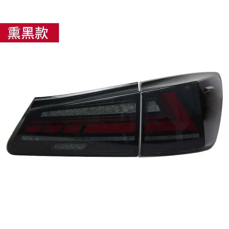 Pair LED Taillight Assembly For 2006-2012 Lexus IS250 IS300 taillight modified LED running light flow turn signal ,brake light image 3