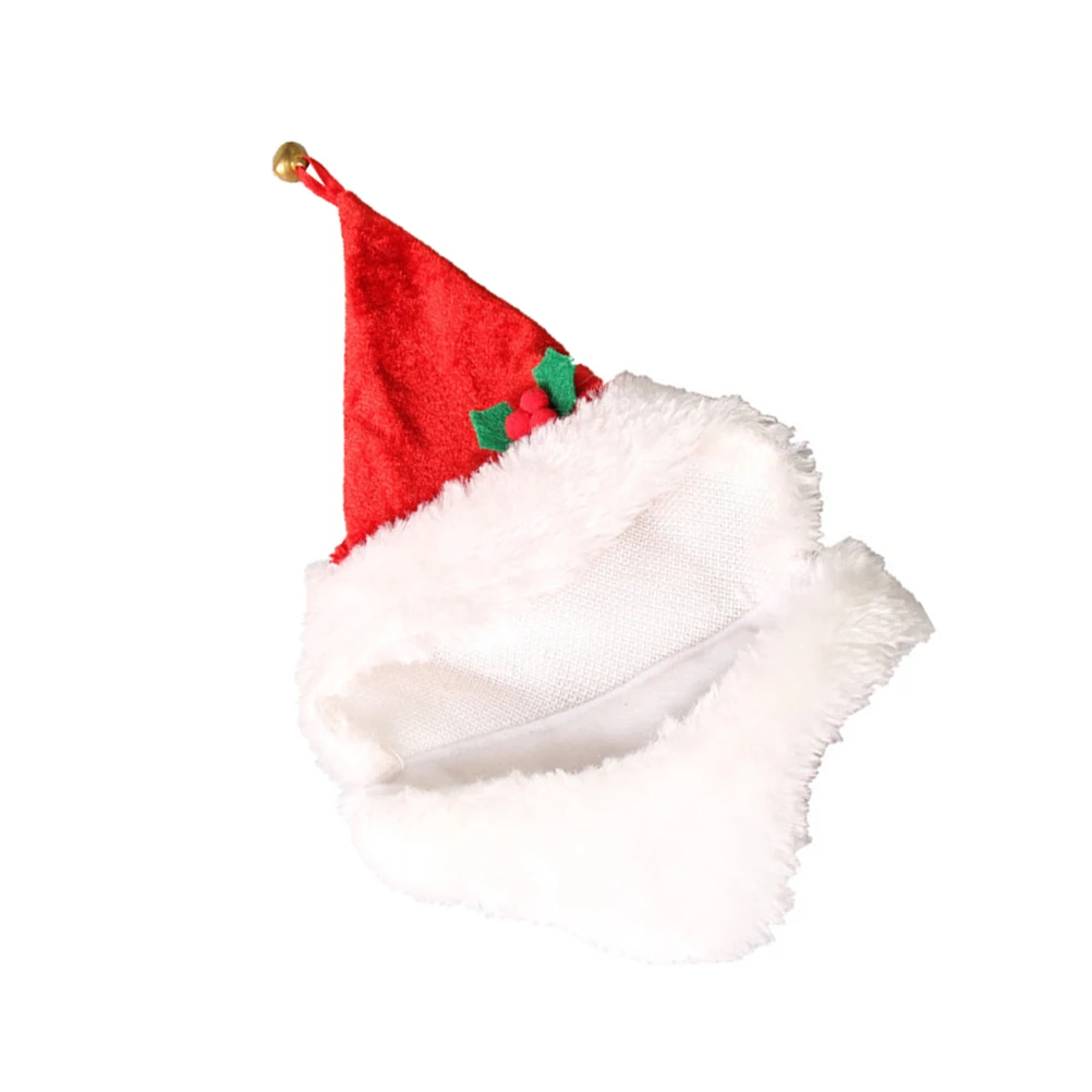 

Bearded Dog Hat Pet Cosplay Prop Soft Material Perfect for Christmas Birthday Puppy Cat Hat Photo Props Festive Design