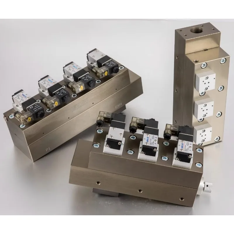 

HPCV-03 Bottle Blow Molding Machine High Pressure Valve Block Solenoid Manifold