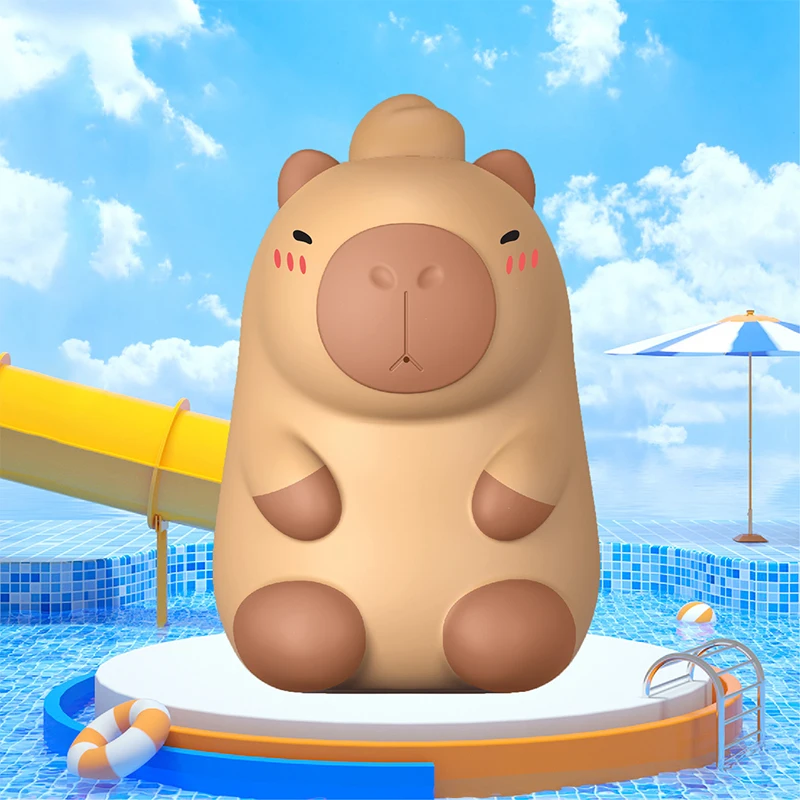 حمام اللعب الصيف في الهواء الطلق بخ المياه لعب الأطفال الرش لعبة للطفل الهدايا Kawaii كابيبارا رذاذ الماء لعبة لطيف الكرتون