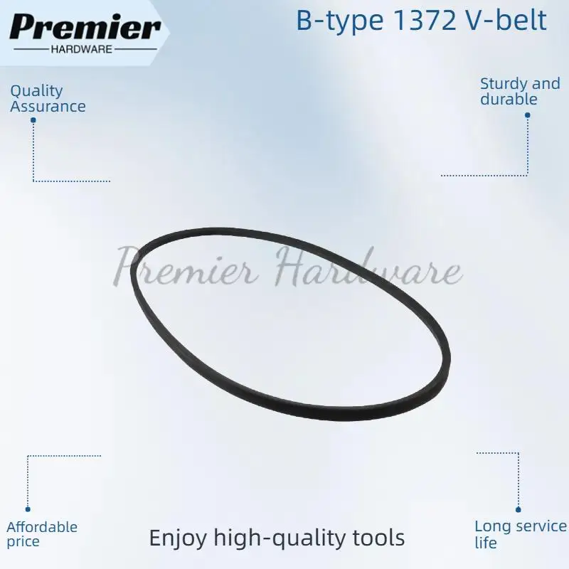 B1372 حزام إسفين محرك مثلث لمعدات آلة الحفر الزراعية الصناعية