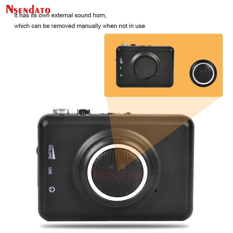 USB Cassette Music player Recorder Capture adapter Stero Cassette tape reproducto player convert to MP3 Converter With Speaker