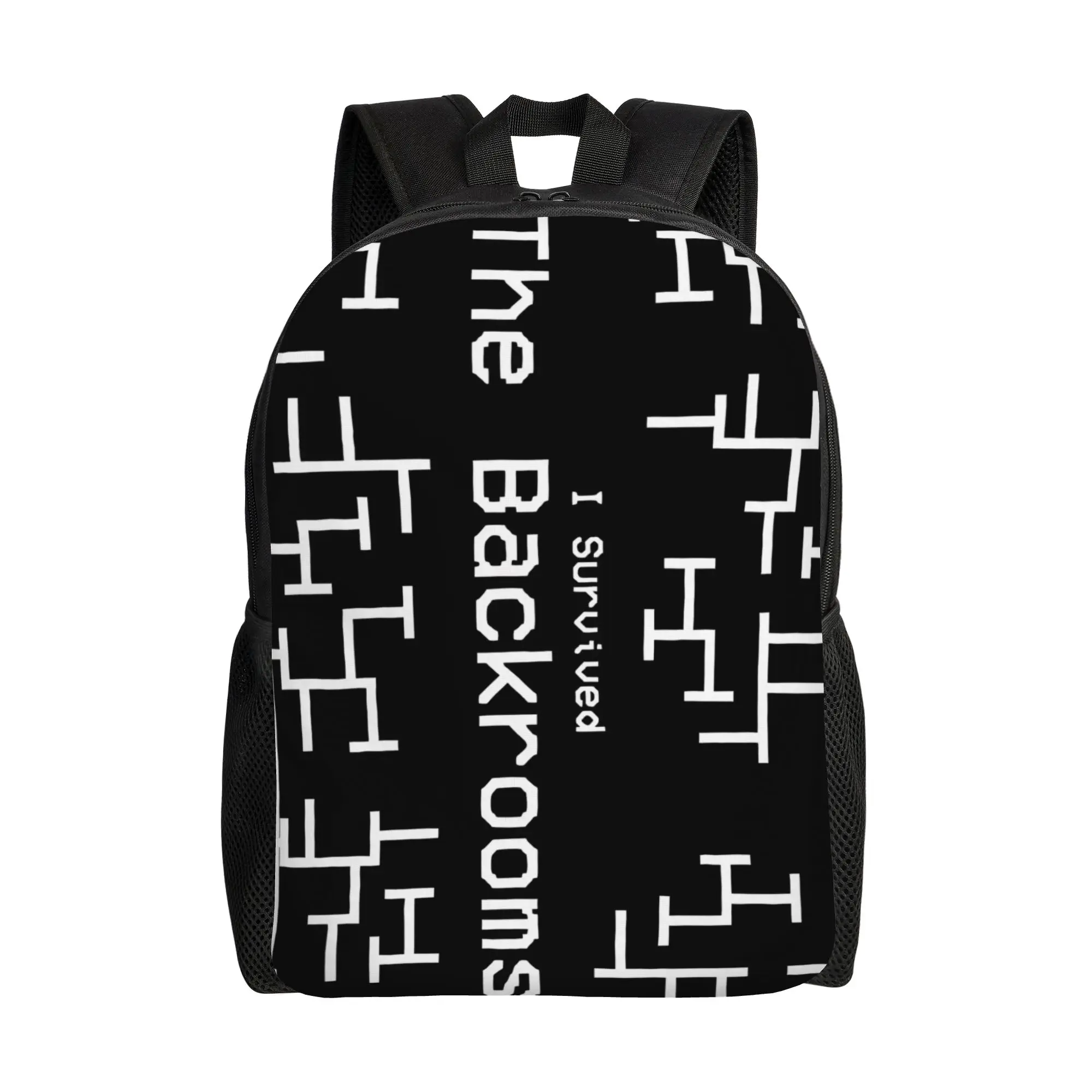 

I Survived Original High Resolution entity Backrooms Schoolbag Dark Fantasy mochila Large Capacity Schoolbag Back To School