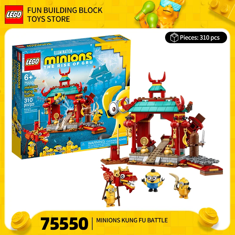 

LEGO 75550 Minions Challenge Boys and Girls Children's Puzzle Building Blocks Assembly Toy Gift