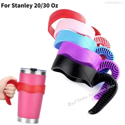 Non-Slip Handle Holder For 20oz and 30 oz Tumbler Mug Coffee Water Cup Bottles Accessories Fit Travel Portable Insulated Plastic