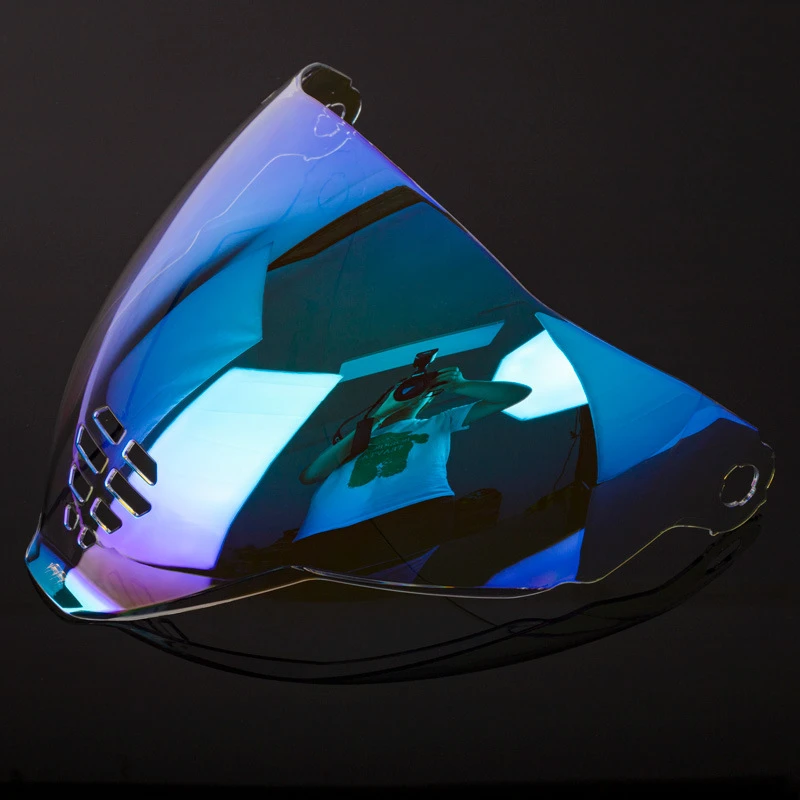Motorcycle Helmet Visor Shield Fliteshield Mirrored Airflite Faceshield Replacement Face Shield for ICON Airflite Helmets.