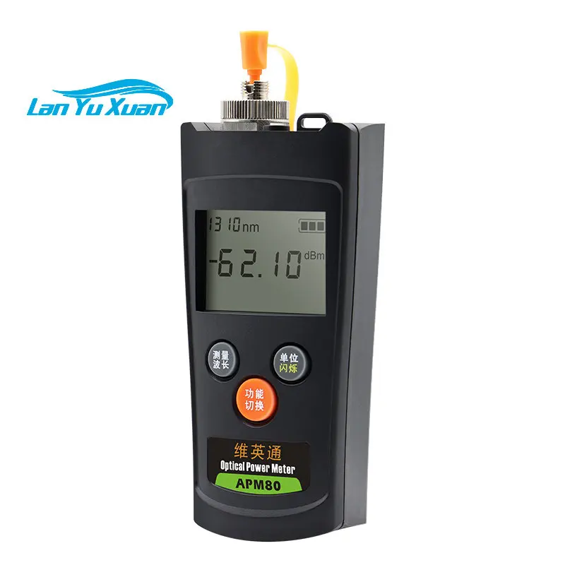 

: APM80 Optical Power Meter, Mini Optical Decay Tester, Fiber Optic Tool Attenuation Breakpoint Fault Tester, Optical