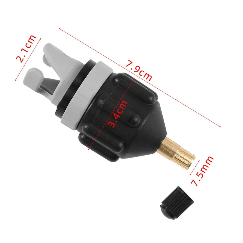 Multifunction Air Valve Adaptor Kit For SUP Board Inflatable Pump Adapter Paddle Boat Kayak Air Valve Pump Connectr Combo Kit