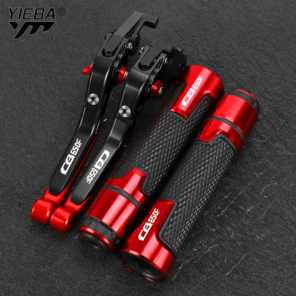 

FOR HONDA CB650F 2014 2015 2016 2017 2018 Motorcycle Accessories Adjustable Brake Clutch Levers Handbar Grips Motocross Parts
