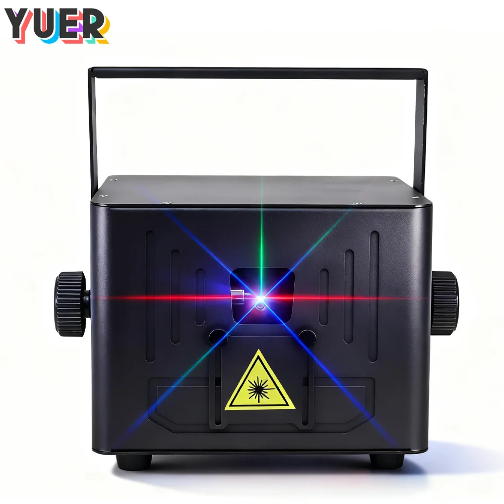 جديد 5 واط RGB المرحلة الإضاءة العارض الماسح الضوئي مع أندرويد IOS APP التحكم للحزب المنزل غرفة داخلية الرقص عيد الميلاد عيد الميلاد #1