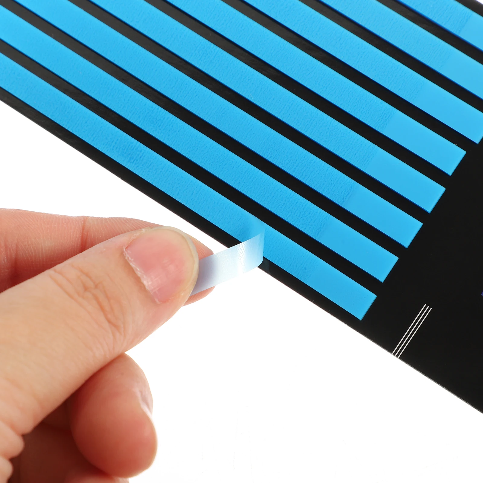 

Transparent Highlight Strips 4 Books School Supply Translucent Stickers Adhesive Pet Labels Sentence Markers Bright